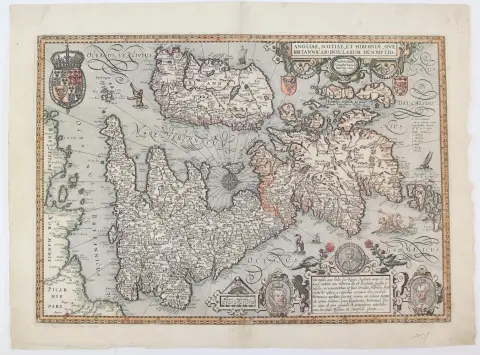 Great Britain. – Angliae, Scotiae et Hiberniae, sive Britannicar:insularum descriptio