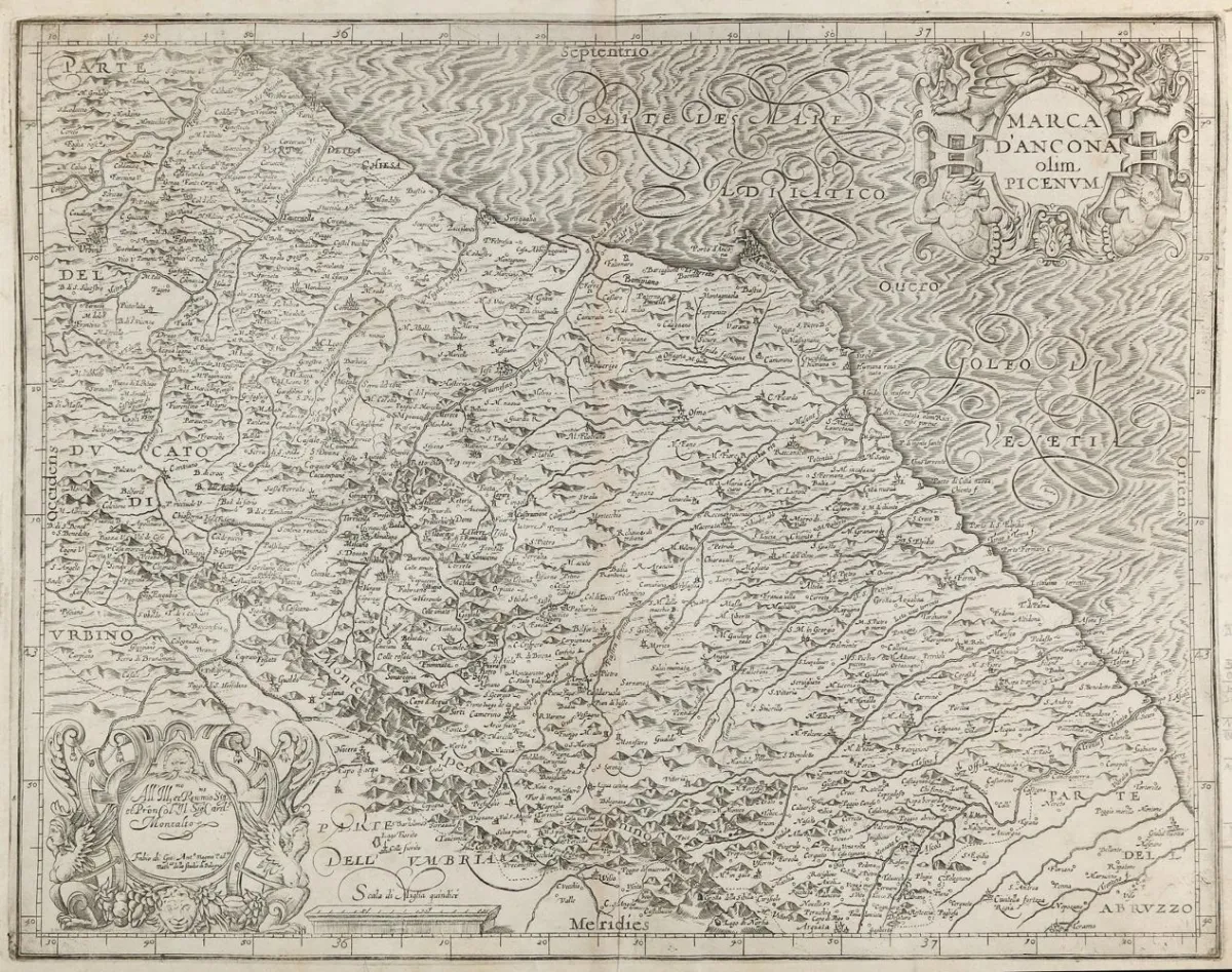 Ancona and Urbino. – Marca d'Ancona olim Picenum