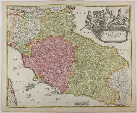 Italy. – Status ecclesiastici Florentini