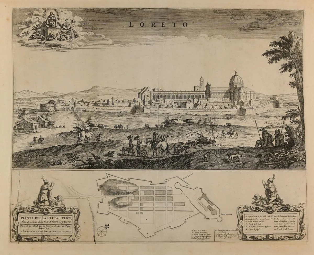 Loreto – Pianta della Citta Felice