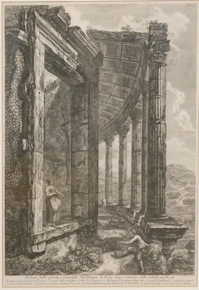 Piranesi, Francesco – (1756 Rom - Paris 1810)
