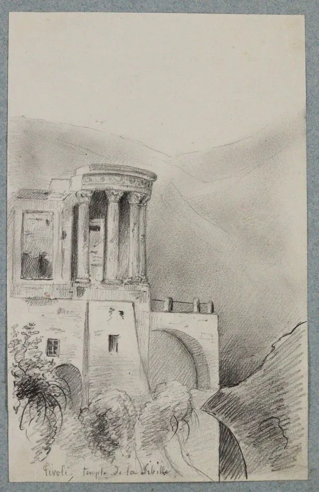 Rom. – Ansichten von Tivoli bei Rom