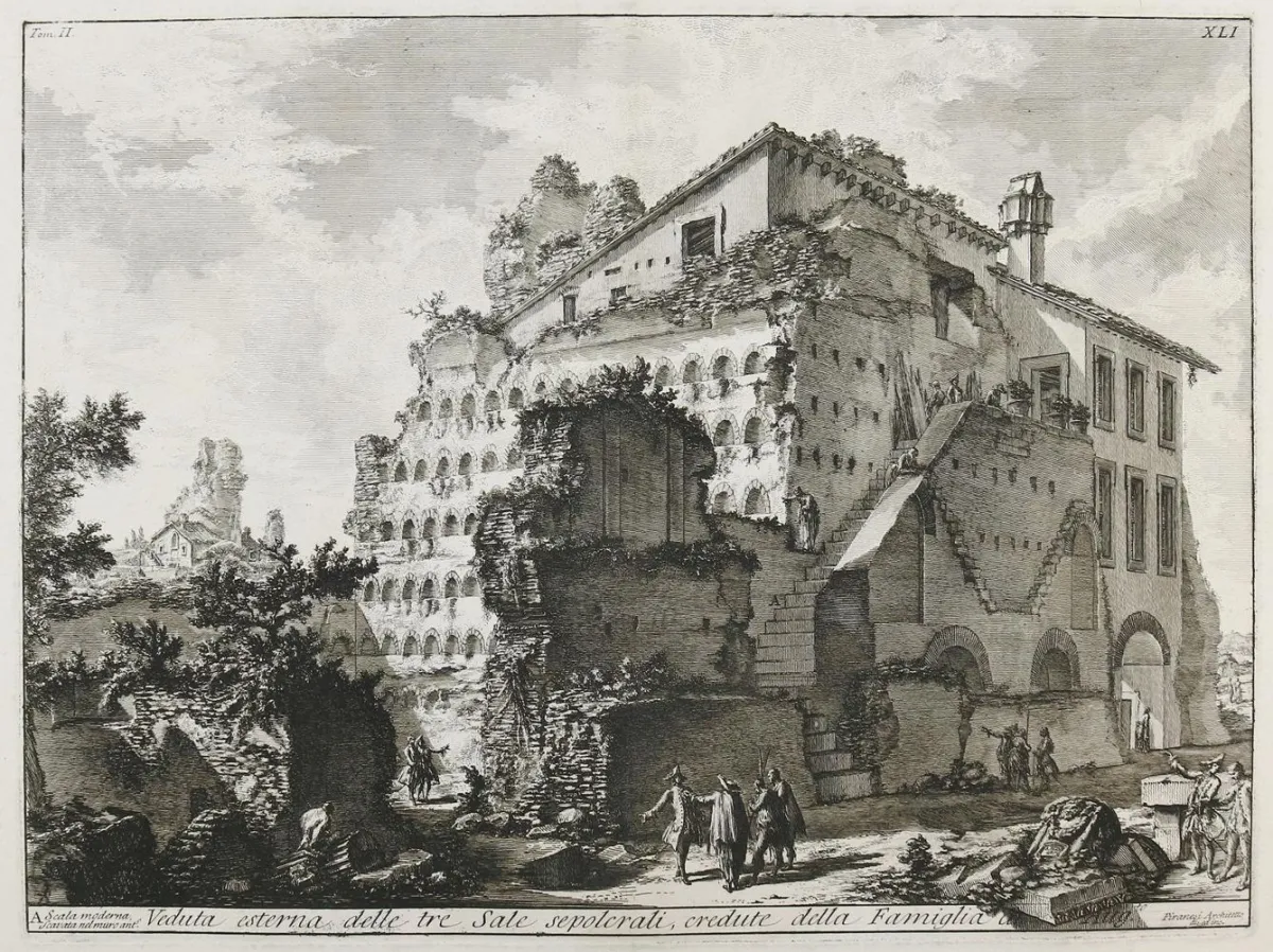 Piranesi, Giovanni Battista – (1720 Mogliani - Rom 1778)