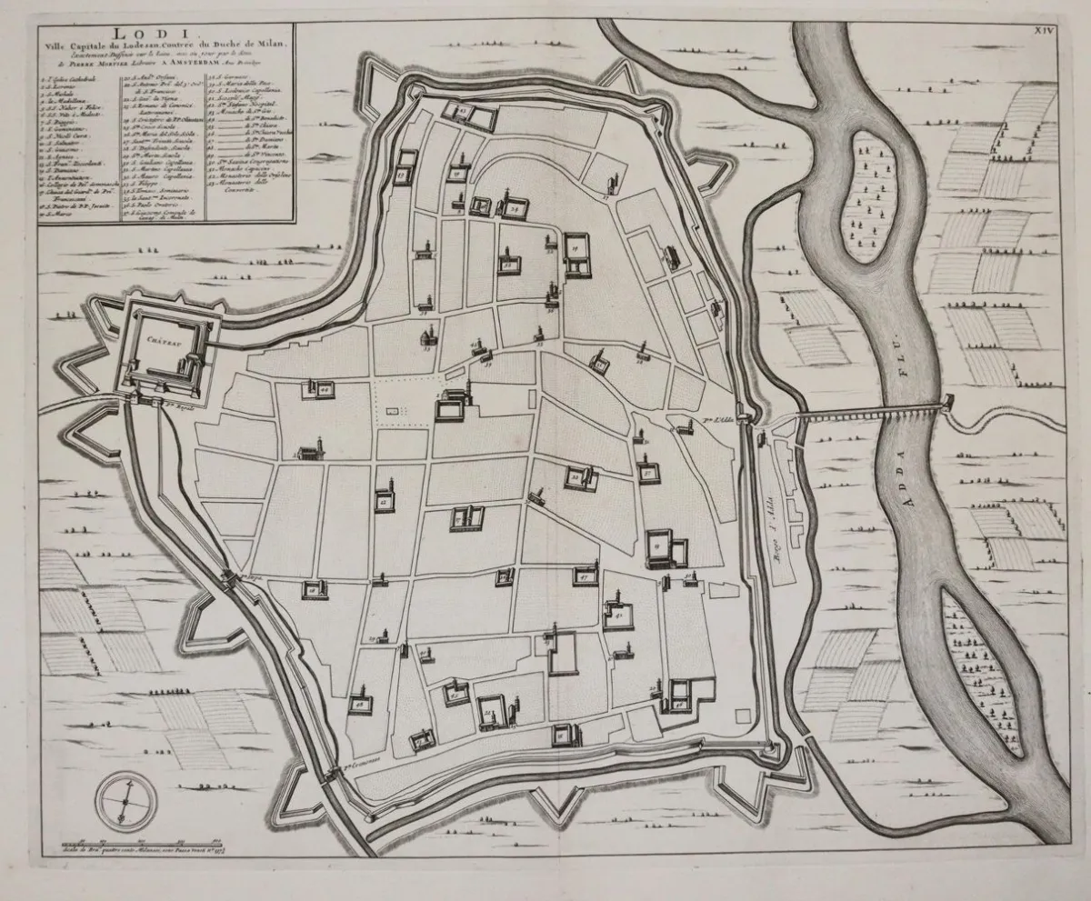 Manuscript maps – 11 maps, city and siege plans