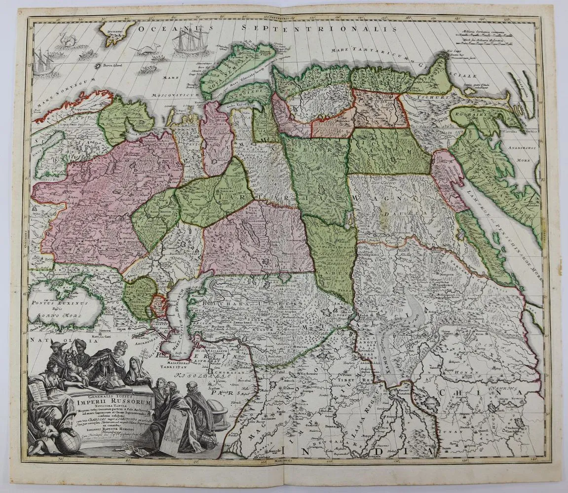 Russia. – Generalis totius imperii Russorum novissima tabula
