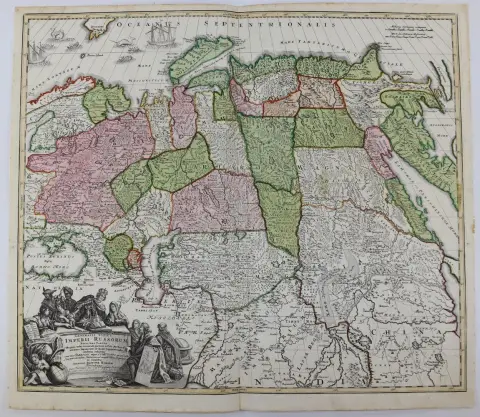 Russia. – Generalis totius imperii Russorum novissima tabula