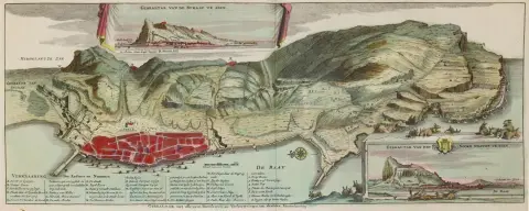 Гибралтар – met alle zyne Fortificatien en Verbeeteringen