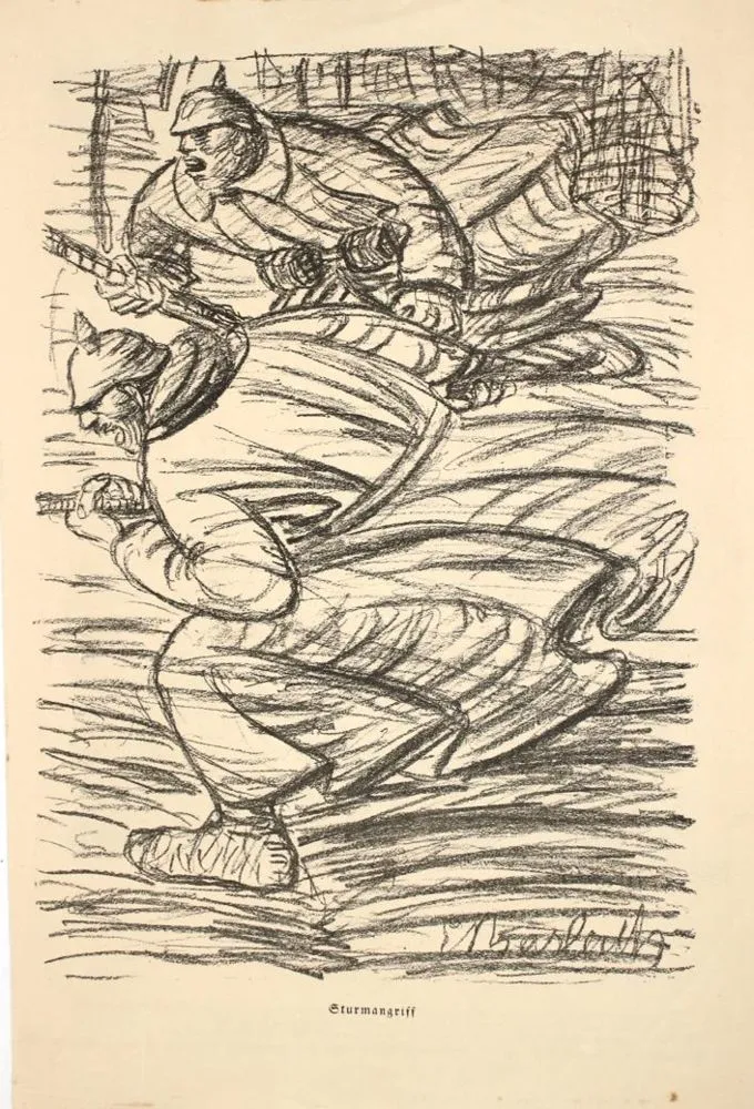 Барлах, Эрнст – (1870 Ведель - Росток 1938) и др.