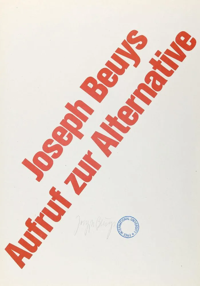 Beuys, Joseph – (1921 Krefeld - Düsseldorf 1986)