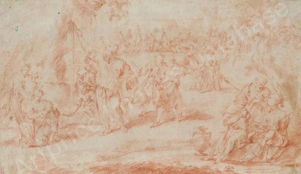 Castiglione, Giovanni Benedetto – (1609 Genua - Mantua 1664)
