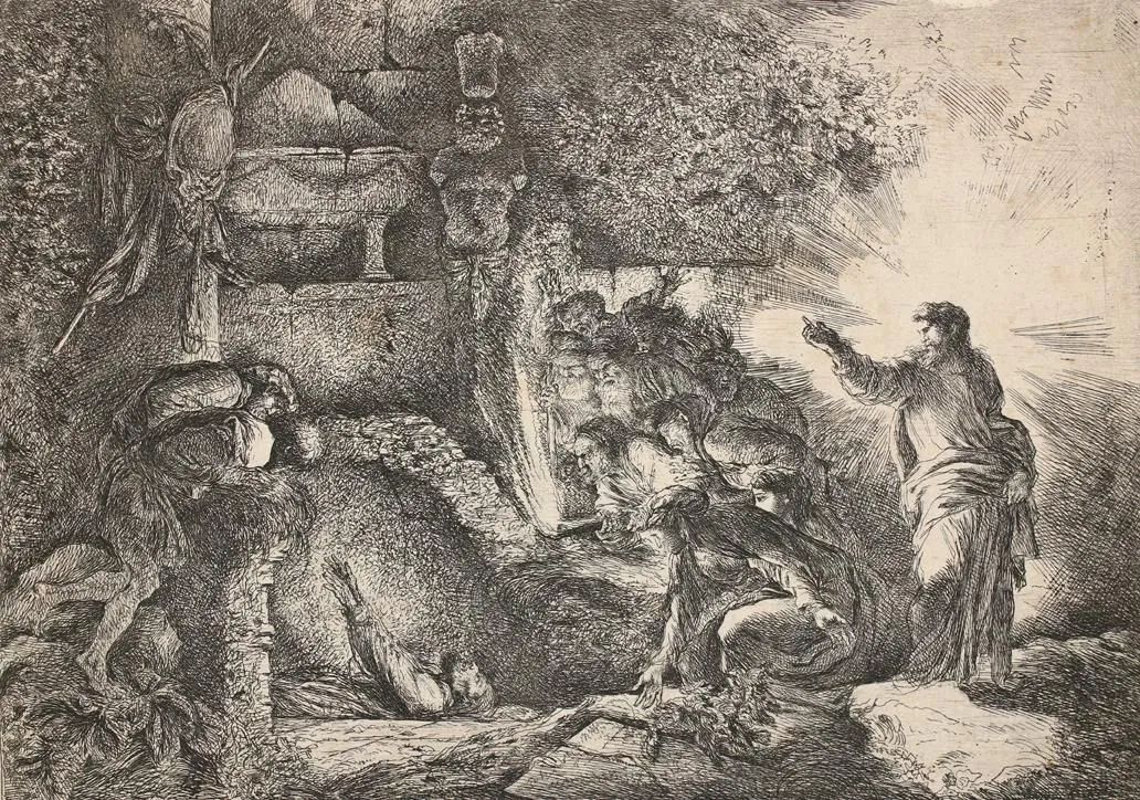 Castiglione, Giovanni Benedetto – (1609 Genua - Mantua 1664)