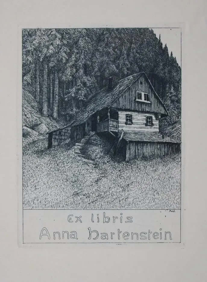 Lot – d'environ 220 exlibris