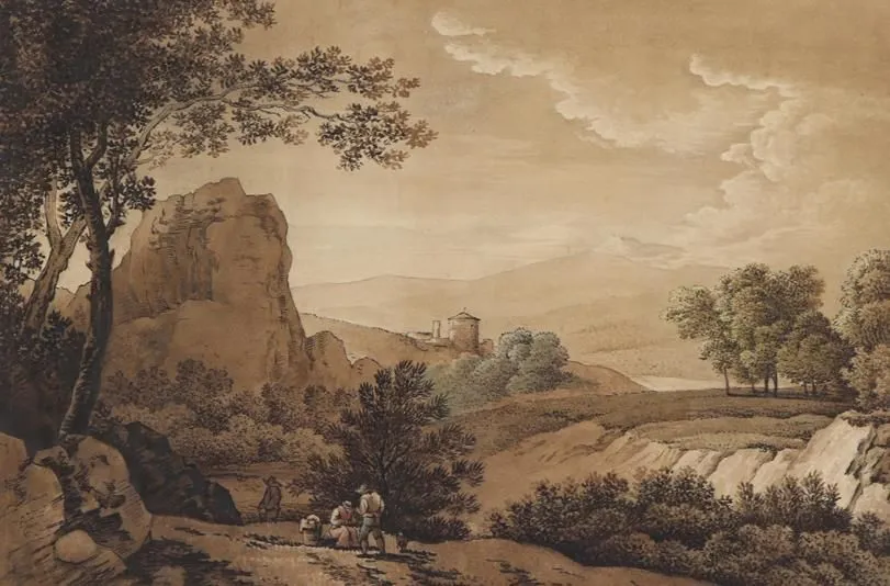 Hirten – in einer lombardischen Voralpenlandschaft