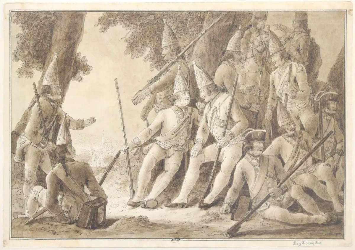 Hoch, Georg Friedrich – (1751 - 1812) attributed