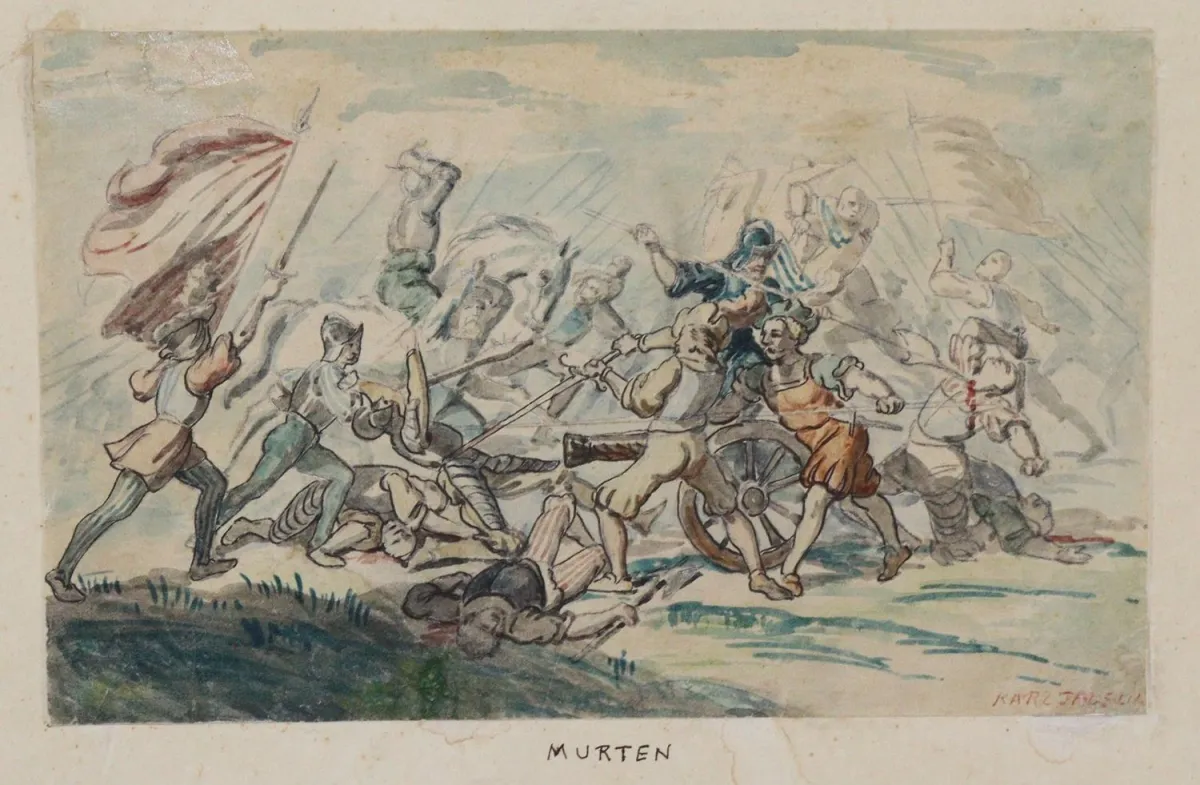 Jauslin, Karls – (1842 Muttenz 1904) e.a.