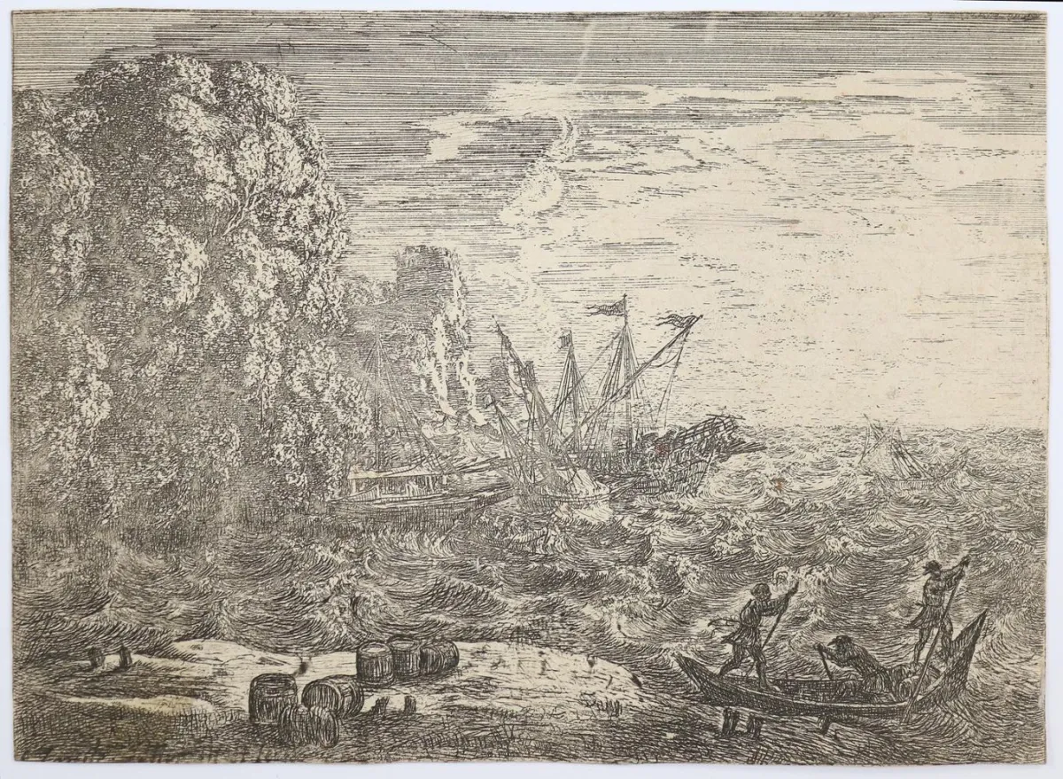 Lorrain, Claude (d.i. Claude Gellé – 1600 Chamagne - Rom 1682)