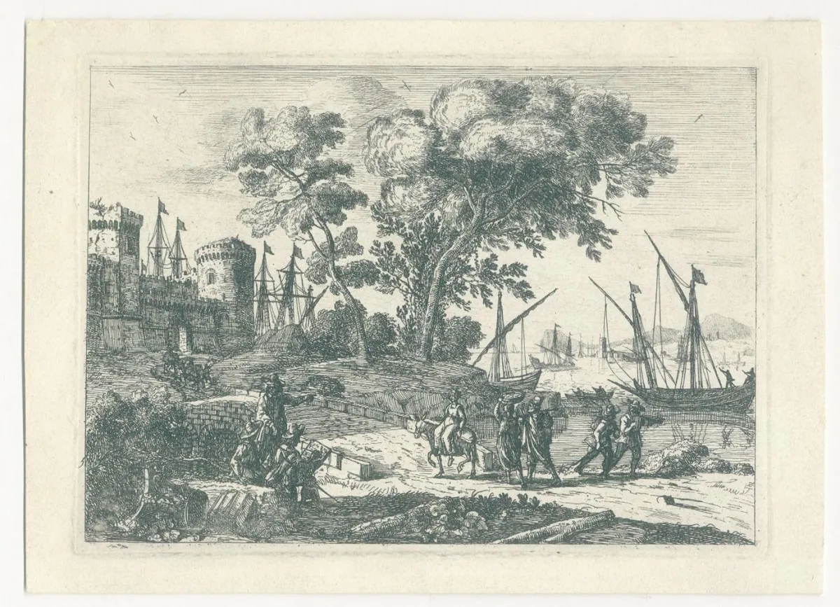 Lorrain, Claude (d.i. Claude Gellé – 1600 Chamagne - Rom 1682)