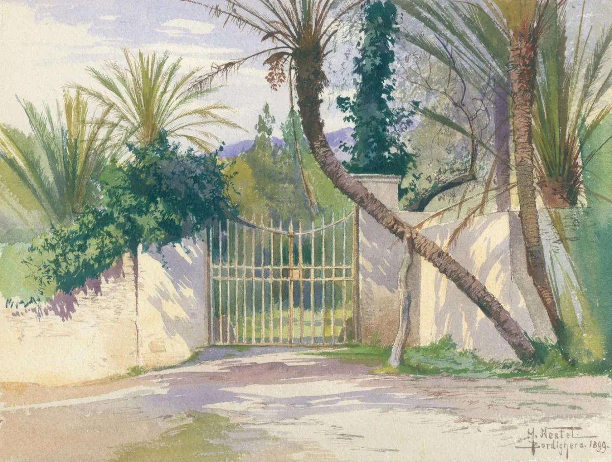 Nestel, Hermann – (1858 Stuttgart - Bordighera 1905)