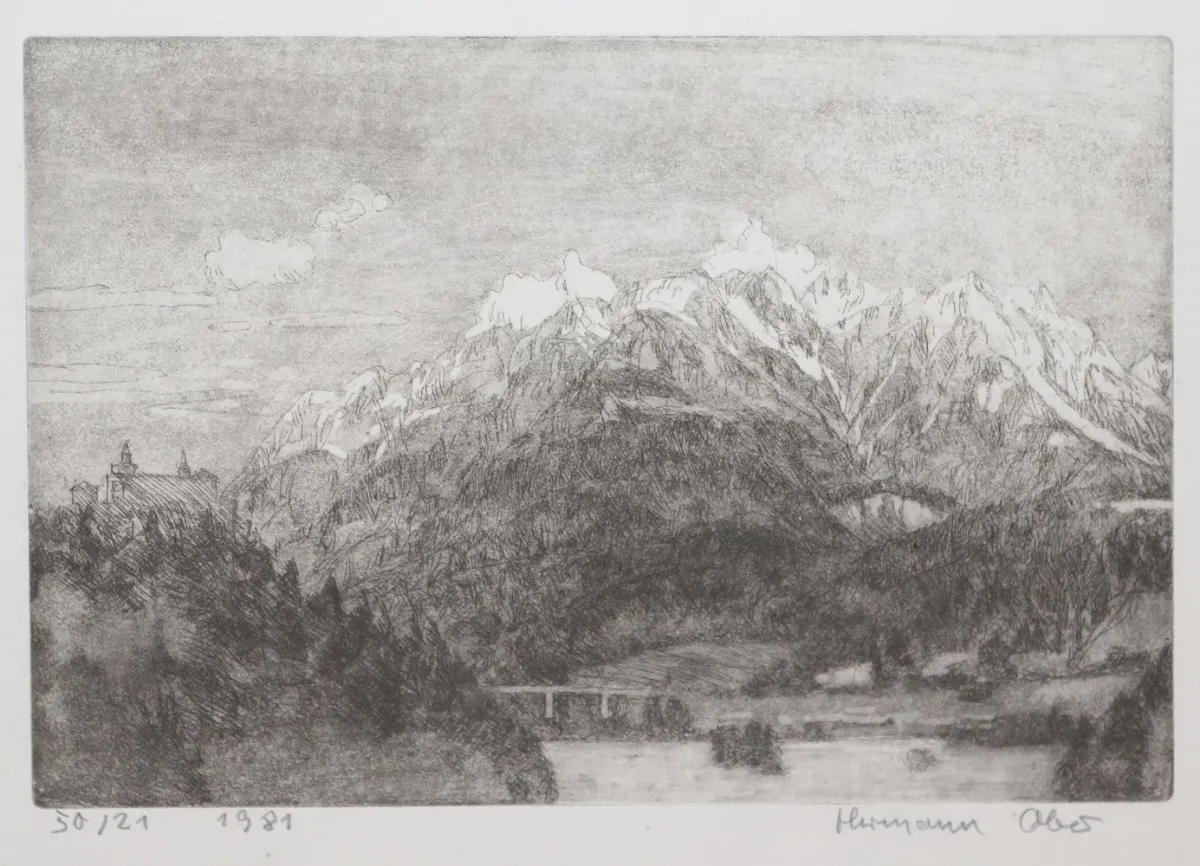 Ober, Hermann – (1920 Freilassing 1997)