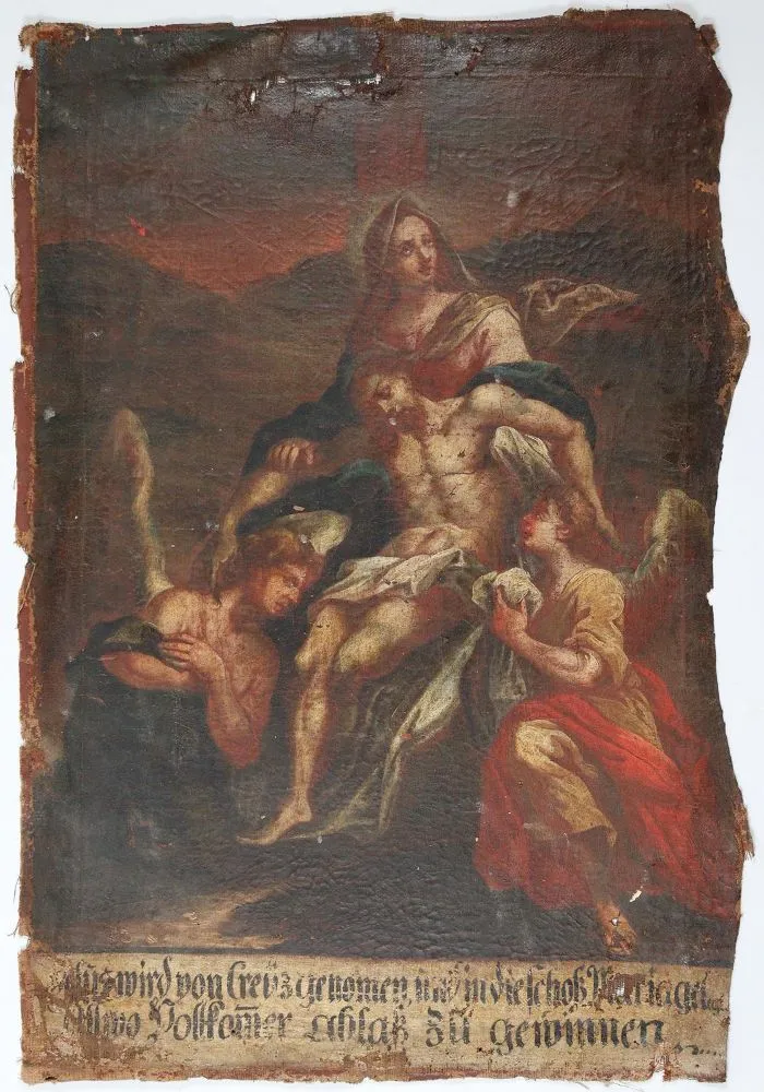 Passion du Christ – 11 représentations de la Passion du Christ, ainsi que 2 scènes de chasse du 18e