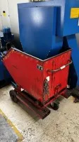 1 Lista Swarf Skip, mobile with forklift pockets