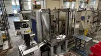 1 Installation de trempe Steremat Elektrowärme composée de - générateur à induction Eldec HFG 50 IGBT