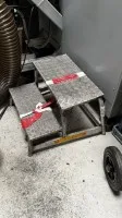 1 aluminium trap, 2 treden
