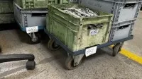 7 chariots de transport de caisses