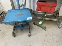 2 tool transport trolleys
