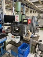 1 machine à riveter Bal Tec avec système de serrage, commande Bal Tec WM097150-1, année 1999