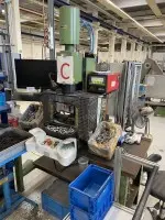 1 machine à riveter Bal Tec avec système de serrage, commande Bal Tec WM097150-1, année 1999