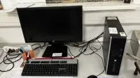 1 komputer HP (bez dysku twardego) z monitorem TFT panoramicznym HP, 23 cale
