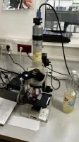 1 Nikon stereo microscope with microscope camera and PC (without hard drive)