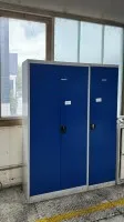 2 metal tool cabinets