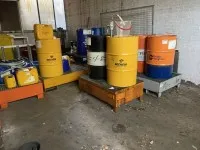 6 oil drip trays, various designs