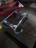1 chariot de transport de fûts d'huile Kaiser u. Kraft