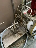 4 oil suction pumps, mobile, various designs - collection after release