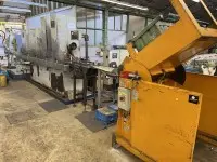 1 installation de meulage et brossage Löser FS 384, année 1998