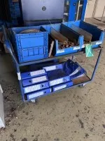 3 transportwagens, 2-laags