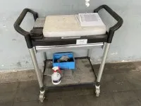 1 transportwagen, 2-etagig