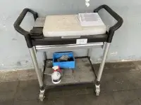 1 transportwagen, 2-etagig
