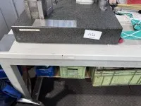 1 hard stone surface plate, approx. 60x50 cm