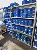 2 shelf racks