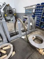 2 coil racks, approx. 2.5 linear m