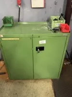 1 metal tool cabinet, low
