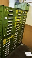 2 metal tool drawer cabinets, 24 drawers