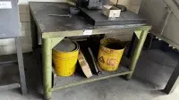 2 tables en acier