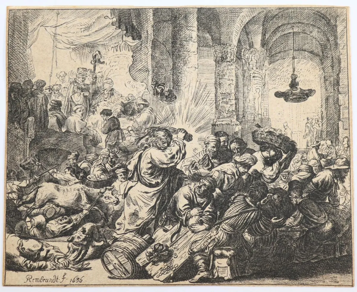 Rembrandt, Harmensz van Rijn – (1606 Leyde - 1669 Amsterdam), d'après