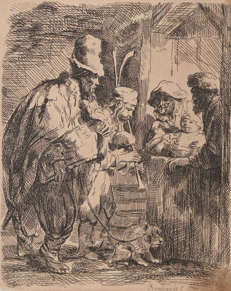 Rembrandt, Harmensz van Rijn – (1606 Leyde - 1669 Amsterdam), d'après