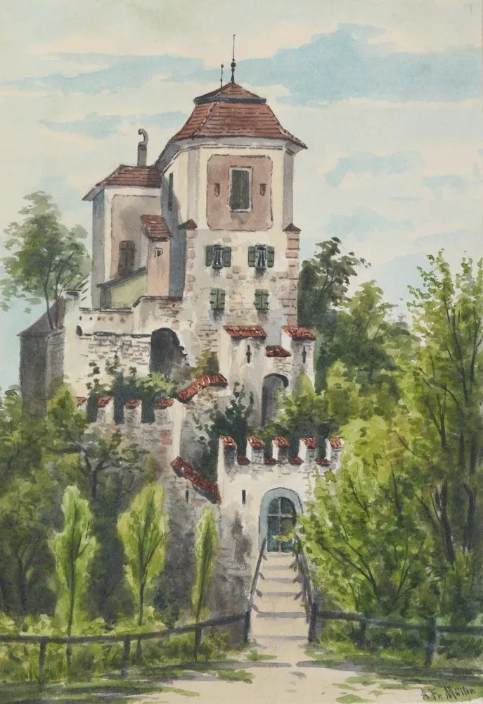 Kolekcja – 30 arkuszy rysunków z XIX